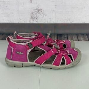 Keen Shoes Youth Girls 4 4Y Pink Hiking Closed Toe Camping Washable Water